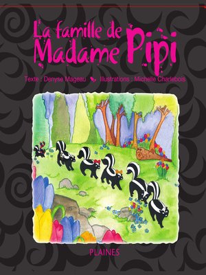 cover image of La famille de Madame Pipi